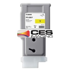 PFI-206Y Canon Dye Yellow Ink Tank - 300ml