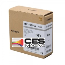 PFI-3300PGY Canon Pigment Photo Gray Ink Tank - 330ml