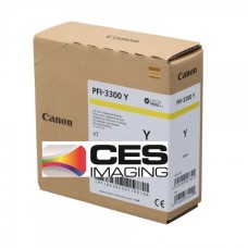 PFI-3300Y Canon Pigment Yellow Ink Tank - 330ml