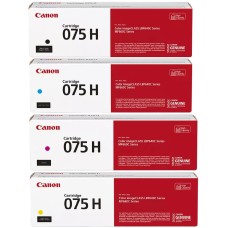 Canon 075H Toner Cartridge 4-Pack High Capacity