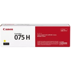 Canon 075H Toner Cartridge Yellow High Capacity
