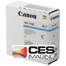 PFI-110C Canon Dye Cyan Ink Tank - 160ml