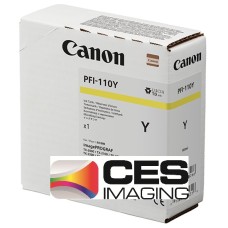 PFI-110Y Canon Dye Yellow Ink Tank - 160ml
