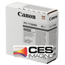 PFI-113MBK Canon Dye Matte Black Ink Tank - 160ml