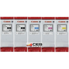 PFI-323MBK-PFI-320-PFI-321M Canon Pigment Ink Tanks - 300ml  5-Pack Colors