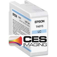 T46Y5 Epson Light Cyan UltraChrome PRO10 Ink Cartridge - 50mL