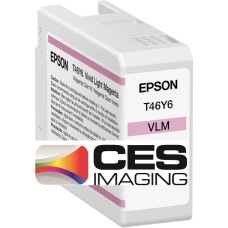 T46Y6 Epson Vivid Light Magenta UltraChrome PRO10 Ink Cartridge - 50mL