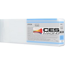 T636500 Epson Light Cyan UltraChrome HDR Ink Cartridge for Select Stylus Pro Printers - 700 mL