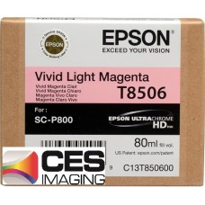 T850600 Epson UltraChrome HD Vivid Light Magenta Ink Cartridge - 80 ml