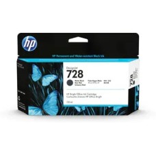 HP Matte Black #728 Ink Cartridge - 130ml - 3WX25A